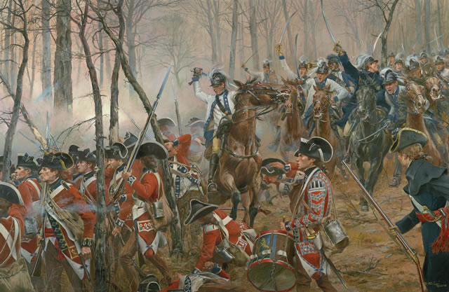 "Battle of Guilford Courthouse" by Don Troiani